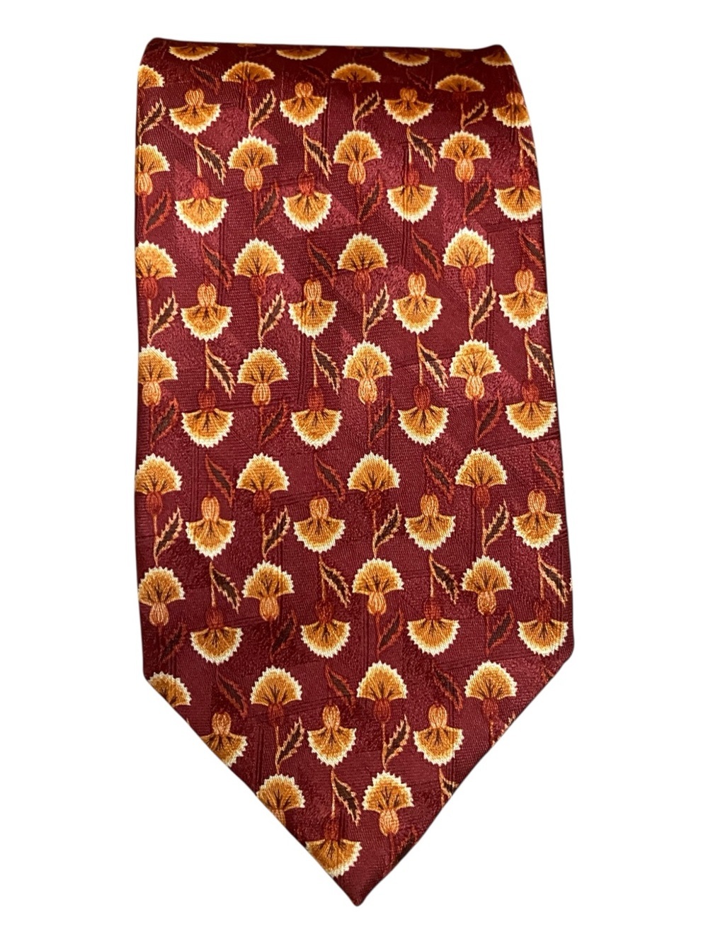 Ermenegildo Zegna Mens Vintage Neck Tie Red Business Wear Professional